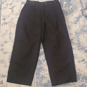 Everlane Black Wide-Leg Women's Dress Pants